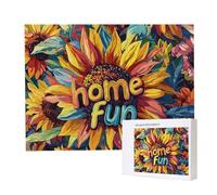 Puzzle Adulte - Puzzle 3000 pièces - Tournesols colorés - Adultes et Enfants Haut 14 Ans - Puzzles de Qualité Supérieure - Puzzles pour Adultes Jeu éducatif Challenge Toy Cadeaux 3000 pièces k-77