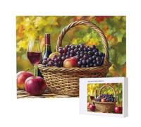Puzzle Adulte - Puzzle 4000 pièces - Fruits du vin Rouge - Adultes et Enfants Haut 14 Ans - Puzzles de Qualité Supérieure - Puzzles pour Adultes Jeu éducatif Challenge Toy Cadeaux 4000 pièces k-290