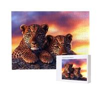 Puzzle Adulte - Puzzle 4000 pièces - Léopard des prairies - Adultes et Enfants Haut 14 Ans - Puzzles de Qualité Supérieure - Puzzles pour Adultes Jeu éducatif Challenge Toy Cadeaux 4000 pièces k-82