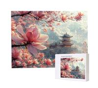 Puzzle Adulte - Puzzle 4000 pièces - Orchidées Château Jade - Adultes et Enfants Haut 14 Ans - Puzzles de Qualité Supérieure - Puzzles pour Adultes Jeu éducatif Challenge Toy Cadeaux 4000 pièces k-90