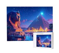 Puzzle Adulte - Puzzle 4000 pièces - Pyramides d'Egypte - Adultes et Enfants Haut 14 Ans - Puzzles de Qualité Supérieure - Puzzles pour Adultes Jeu éducatif Challenge Toy Cadeaux 4000 pièces k-6