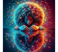 Puzzle Adulte, Puzzle 500 pièces pour Adultes, Jeu éducatif défi Jouet, Détente & Relaxation, Puzzles Impossible pour Jeu Activité Familiale Fille Qui pleure