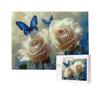 Puzzle Adulte - Puzzle 5000 pièces - Le Papillon Rose - Adultes et Enfants dès 14 Ans - Puzzles de qualité supérieure - Puzzles pour Adultes Jeu éducatif Challenge Toy Cadeaux 5000 pièces n-577