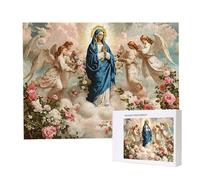 Puzzle Adulte - Puzzle 5000 pièces - Notre Dame des Anges - Adultes et Enfants Haut 14 Ans - Puzzles de Qualité Supérieure - Puzzles pour Adultes Jeu éducatif Challenge Toy Cadeaux 5000 pièces k-831