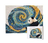 Puzzle Adulte - Puzzle 5000 pièces - Panda étoilé - Adultes et Enfants Haut 14 Ans - Puzzles de Qualité Supérieure - Puzzles pour Adultes Jeu éducatif Challenge Toy Cadeaux 5000 pièces k-877