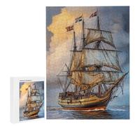 Puzzle Adulte - Puzzle 5000 pièces - Voilier en mer - Adultes et Enfants dès 14 Ans - Puzzles de qualité supérieure - Puzzles pour Adultes Jeu éducatif Challenge Toy Cadeaux 5000 pièces n-285