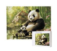 Puzzle Adulte - Puzzle 6000 pièces - Forêt de bambous panda - Adultes et Enfants haut 14 ans - Puzzles de Qualité Supérieure - Puzzles pour Adultes Jeu éducatif Challenge Toy Cadeaux 6000 pièces k-888