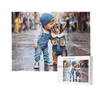 Puzzle Adulte - Puzzle 6000 pièces - Garçon Chien - Adultes et Enfants dès 14 Ans - Puzzles de qualité supérieure - Puzzles pour Adultes Jeu éducatif Challenge Toy Cadeaux 6000 pièces n-632