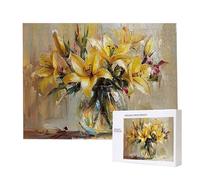 Puzzle Adulte - Puzzle 6000 pièces - Vase à Fleurs de lys - Adultes et Enfants dès 14 Ans - Puzzles de qualité supérieure - Puzzles pour Adultes Jeu éducatif Challenge Toy Cadeaux 6000 pièces n-28
