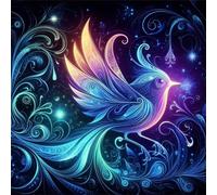 Puzzle Adulte - Puzzles 100 pièces - Paysages d'oiseaux fantastiques - DIY Puzzles,Décoration Familiale,Cadeaux de Vacances Puzzle Jouet