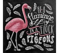 Puzzle Adulte - Puzzles 150 pièces - Flamant Rose et Mots - DIY Puzzles,Décoration Familiale,Cadeaux de Vacances Puzzle Jouet