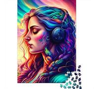 Puzzle adulte Rainbow Spirit Puzzle en bois pour adolescents Cadeaux Décoration de la maison Puzzle Jouets 1000 pièces (75x50 cm)