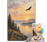 Puzzle Adulte Raven Over Water 1000pcs (38x26cm) Loisir | Pour les w nds tranquilles : ce puzzle pour adultes avec 1000 pièces associe concentration et détente.