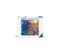 Puzzle adulte Ravensburger Cinque Terre Coloré 2000 pièces Multicolore