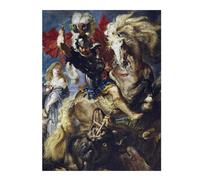 Puzzle Adulte Saint George and Dragon, 500 PCS