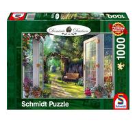 Puzzle adulte - SCHMIDT SPIELE - Vue sur le jardin enchantée - 59592 - 1000 pièces