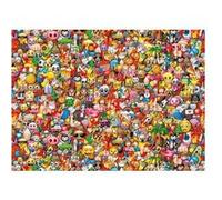 Puzzle adulte smileys - emoji rigolos - 1000 pieces - clementoni G