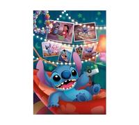 Puzzle Adulte Stitch Angel et lilo - 1000 Pieces Collection Dessin animé et Carte Tigre