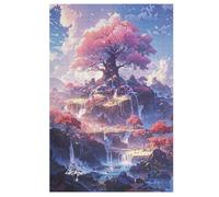 Puzzle Adulte Style Japonais 1000 Pièces pour Enfants À Partir De 12 Ans Puzzles en Bois Casse-tête 78×53cm
