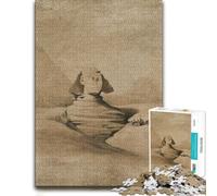 Puzzle Adulte The Great Sphinx Pyramids 1000pcs (70x50cm) avec Motif | Profitez de cette activité puzzle relaxante pendant les soirées calmes, pour un défi satisfaisant.