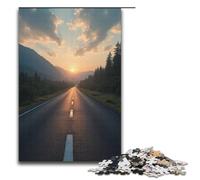 Puzzle Adulte « Un Long Chemin à parcourir » 1000 pièces en Bois pour Enfants à partir de 12 Ans Jeu Stimulant 1000 pièces (38 x 26 cm)