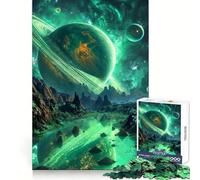 Puzzle Adulte Verdant Ring Serenade 1000 pièces Stimule l'agilité cérébrale Facile à apprécier Assemblage sécurisé Idée Cadeau de Noël (50x75cm)