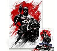 Puzzle Adulte Viking Berserk 1000 pièces Stimule la mémoire Plaisir reposant Découpe précise (38x26cm)