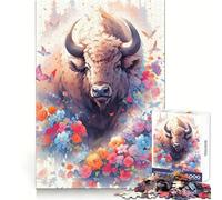Puzzle Adulte Wild One 1000 pièces Pensée Claire, évasion reposante, Bords précis Idée Cadeau de Noël (38x52cm)