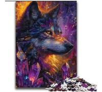 Puzzle Adulte Wolf Art 2000 pièces, activités familiales Amusantes à la Maison, Cadeau d'anniversaire, Cadeau de Voyage (70x100cm)