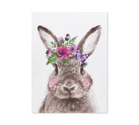 Puzzle Adultes 1000 Pièces en Papier，Lapin，Puzzle Coloré Formation Attention Patience Jouets Logique Mémoire Défi（38x26cm）-P83