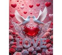 Puzzle Adultes 2000 Pièces Jeux d'activités Familiales - 2000 pièces Puzzle à Faire Soi-même pour Décoration d'intérieur - Puzzles pour Adultes Fleurs d'oiseaux d'amour