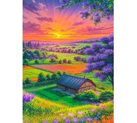 Puzzle Adultes 500 Pièces Jeux d'activités Familiales - 500 pièces Puzzle à Faire Soi-même pour Décoration d'intérieur - Puzzles pour Adultes Chalet de Campagne