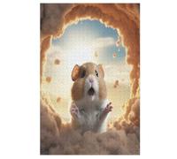 Puzzle Adultes Hamster 1000 Pièces Puzzles en Bois pour EnfFourmis À Partir De 12 Ans ÉduChatif Jeu Familial 78×53cm