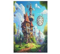 Puzzle Adultes Pays des Merveilles 1000 Pièces Puzzles en Bois pour EnfFourmis À Partir De 12 Ans ÉduChatif Jeu Familial 78×53cm