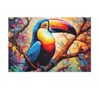 Puzzle Adultes Toucans 1000 Pièces Puzzles en Bois pour EnfFourmis À Partir De 12 Ans Éduchatif Jeu Familial （75×50cm）