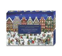 Puzzle-Adventskalender - Winterabend in der Stadt