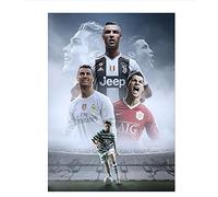 Puzzle Affiche Cristiano Ronaldo 1000 pièces, Jeu éducatif pour Adultes et Enfants, Jouet de décompression Familial, Cadeau Yt113Zu 70x50CM