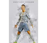 Puzzle Affiche Cristiano Ronaldo 1000 Pièces Jouets Adultes Jeu De Décompression 70x50CM