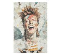 Puzzle Affiche du Chanteur de Rock David Bowie 1000 pièces, Jouet pour Adultes, Jeu de décompression-26x38cm