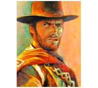 Puzzle Affiche du Film Clint Eastwood 1000 pièces Puzzle pour Enfants Adultes Jeu éducatif HF117MW 52x38CM