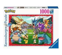 Puzzle affrontement des pokémon 1000 pcs blanc TU