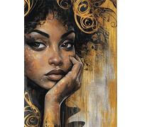 Puzzle Afrique 1500 pièces, Puzzles Papier, Puzzles pour Adultes et Enfants, s Tapis de Puzzle à Faire soi-même, décoration Murale ou Cadeau pour Filles et Femmes 57x87cm