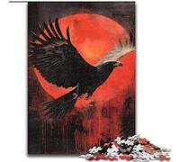 Puzzle Aigle Mystérieux pour Adolescents, 1000 Pièces, Cadeau Anti-Stress pour Passer du Temps (50x75cm)