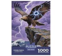Puzzle Aigle Qui Compte 1000 Pièces pour Adultes,Tempête océanique Un Jeu De Dexérité Très Difficile Puzzle Éducatif Et Stimulant 70x50cm/1000pcs