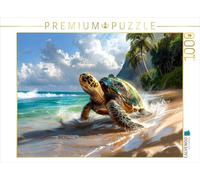 Puzzle · Ailerons en Avant vers Le Bleu | 1000 pièces · Format assemblé 64 × 48 cm · CALVENDO Puzzle