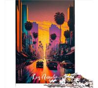 Puzzle AITEXI Los Angeles 1000 pièces - Carton - Jigsaw - Scénique - 26x38cm - Pour Adultes et Enfants à partir de 10 mois - 1 jeu de 1000 pièces