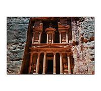 Puzzle Al Khazneh Petra Jordanie 1000 pièces Jeu d'art Souvenir de Voyage 26 x 38 cm
