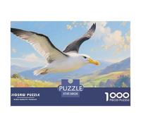 Puzzle Albatros 1000 Pieces pour Adultes,Pastorale de Champ de Fleurs Un Jeu De Dexérité Très Difficile Puzzle Jeu Éducatif avec des Défis 38x26cm/1000pcs