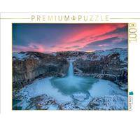 Puzzle · Aldeyjarfoss | Magnifique cascade isolée au nord de l'Islande · 1000 pièces · Format assemblé 64 × 48 cm · CALVENDO Puzzle