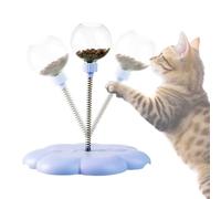 Puzzle Alimentaire pour Chat,Distributeur de Récompenses pour Dressage et Alimentation - Balle de Jeu d'exercice pour Chaton - Jeu d'Intérieur Extérieur pour Évolution Apaisement Ennui des Chats